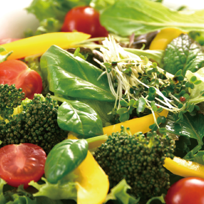 朝食バイキング