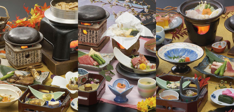 会席膳（夕食・昼食）