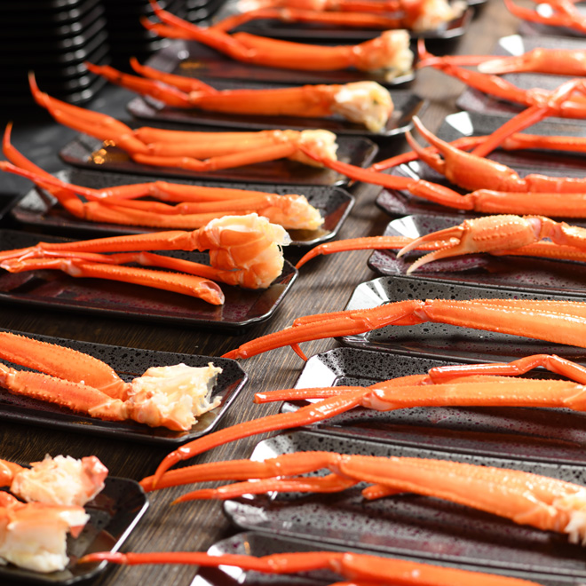 夕食バイキング