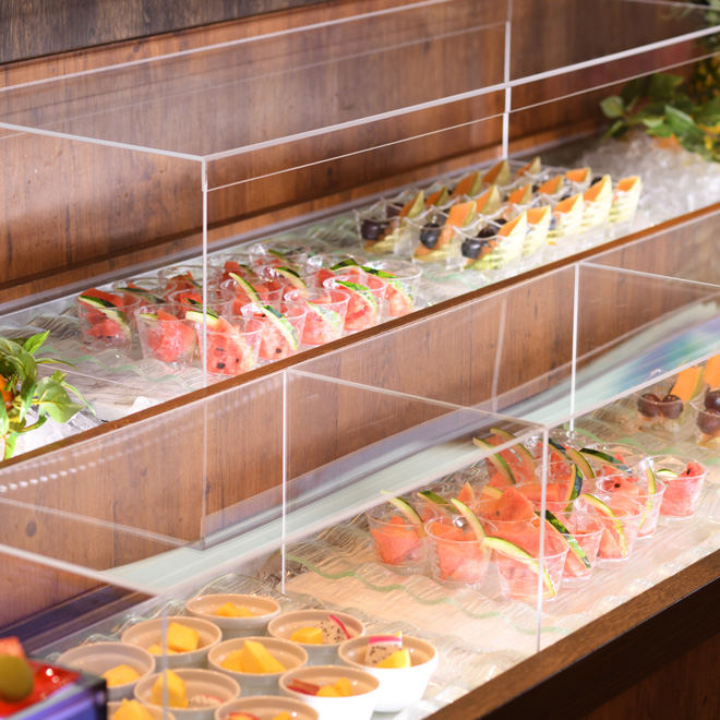 夕食バイキング