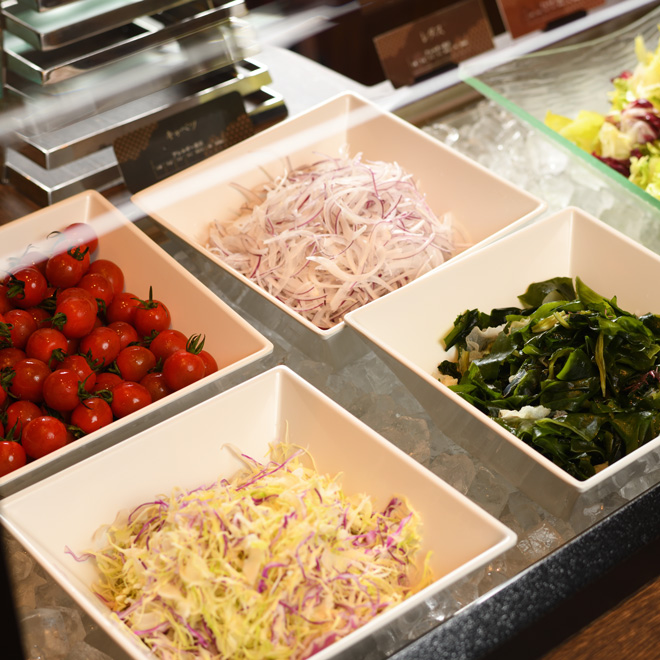 夕食バイキング