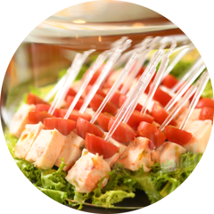 夕食バイキング