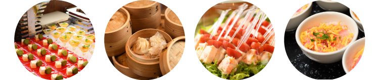 夕食バイキング