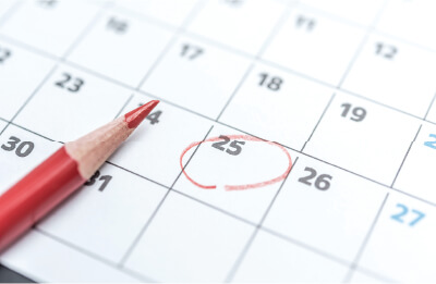 予約日を決める